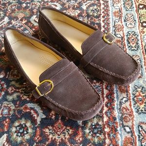 Lilly Pulitzer Suede Driving Loafers
